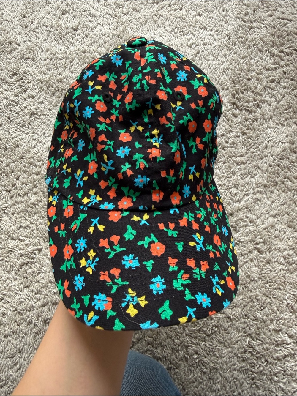 Baggu Floral Pattern Baseball Cap